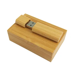 Мини usb флэш-накопитель для ноутбука ПК ТВ Логотип под заказ Деревянный корпус 16 ГБ 32 64 USB 3 0 2