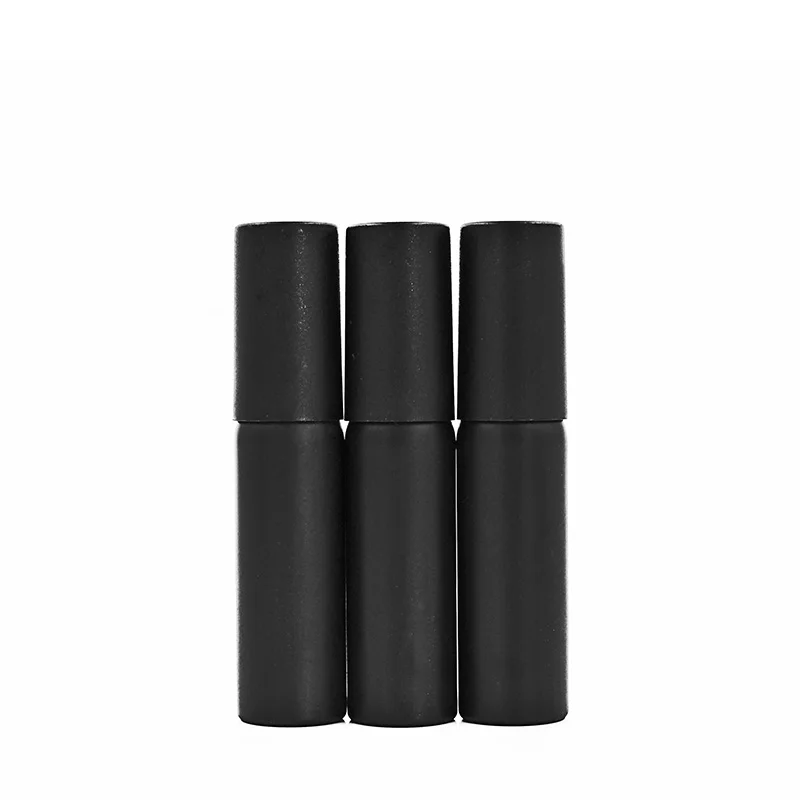 6ml Mini Matte Black Aluminum Aerosol Portable Metal Spray Bottle