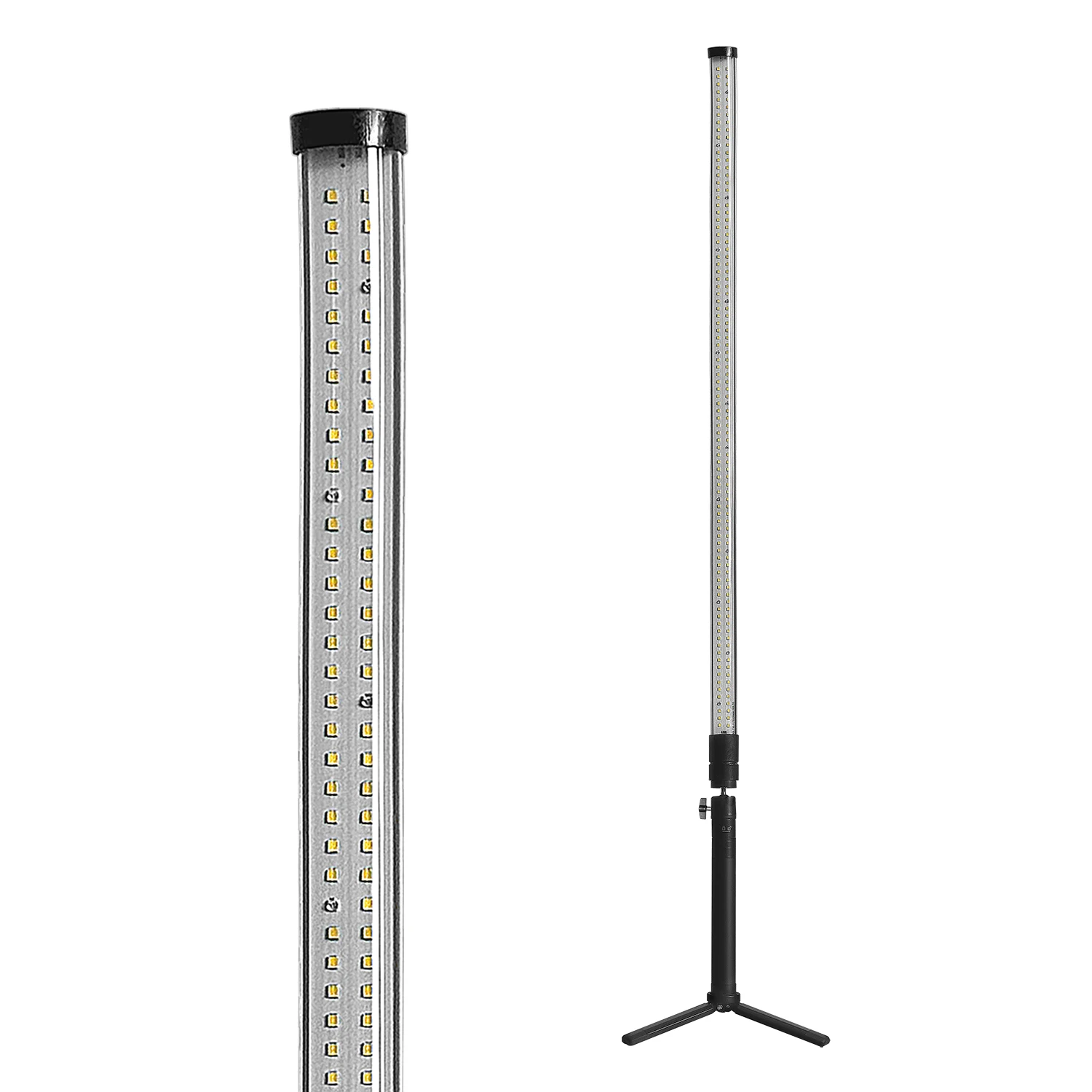 Standing Grow Lights for Indoor Plants T10 Full Spectrum Vertical Grow Light Wide Illumination Area