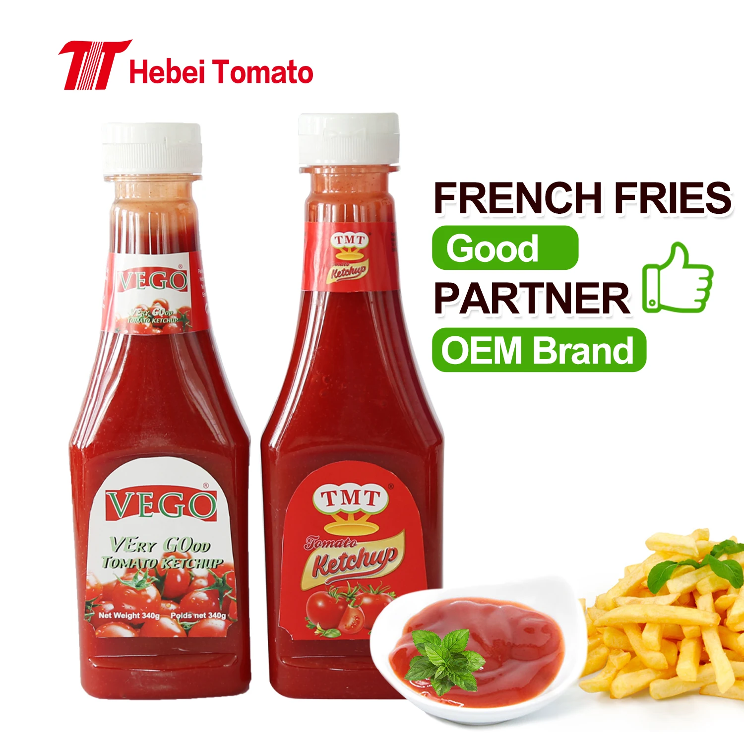 Factory Healthy Organic Delicious 340g or 5kg Tomato Ketchup from popular ketchup factory