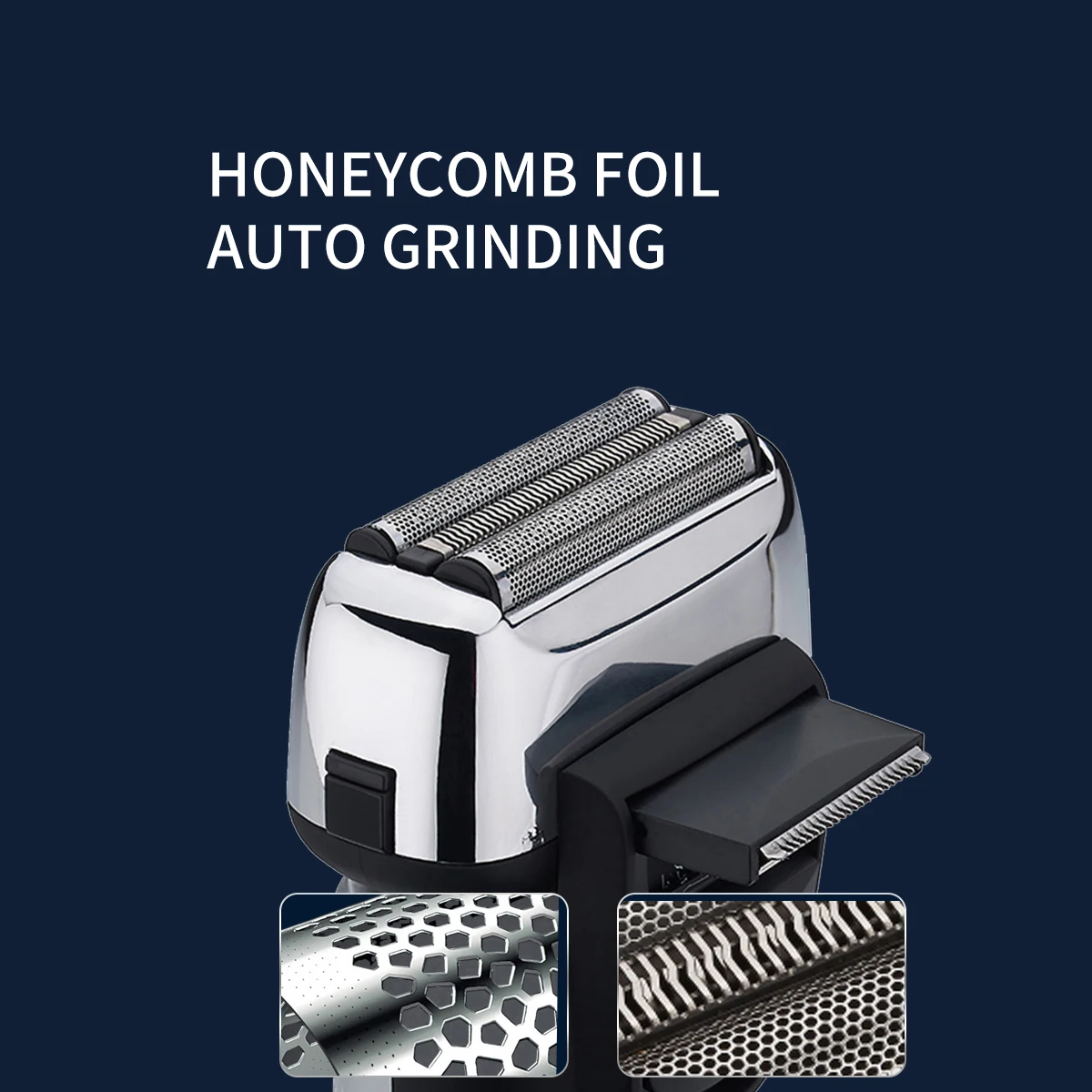 Magnetic motor Man razor with Reciprocating Twin Blade corded and cordless men  shaver Beard Trimmer with charging stand