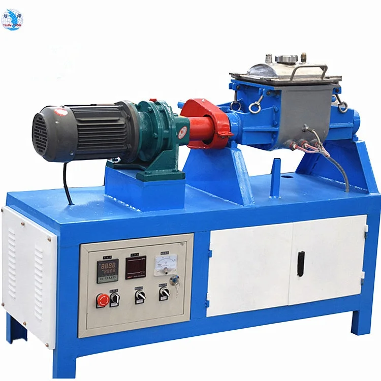 Lab using Silicone Rubber Vacuum Kneader 5L Small size Double Z Blade Mixer Electric heating Bubble gum Kneading Machine