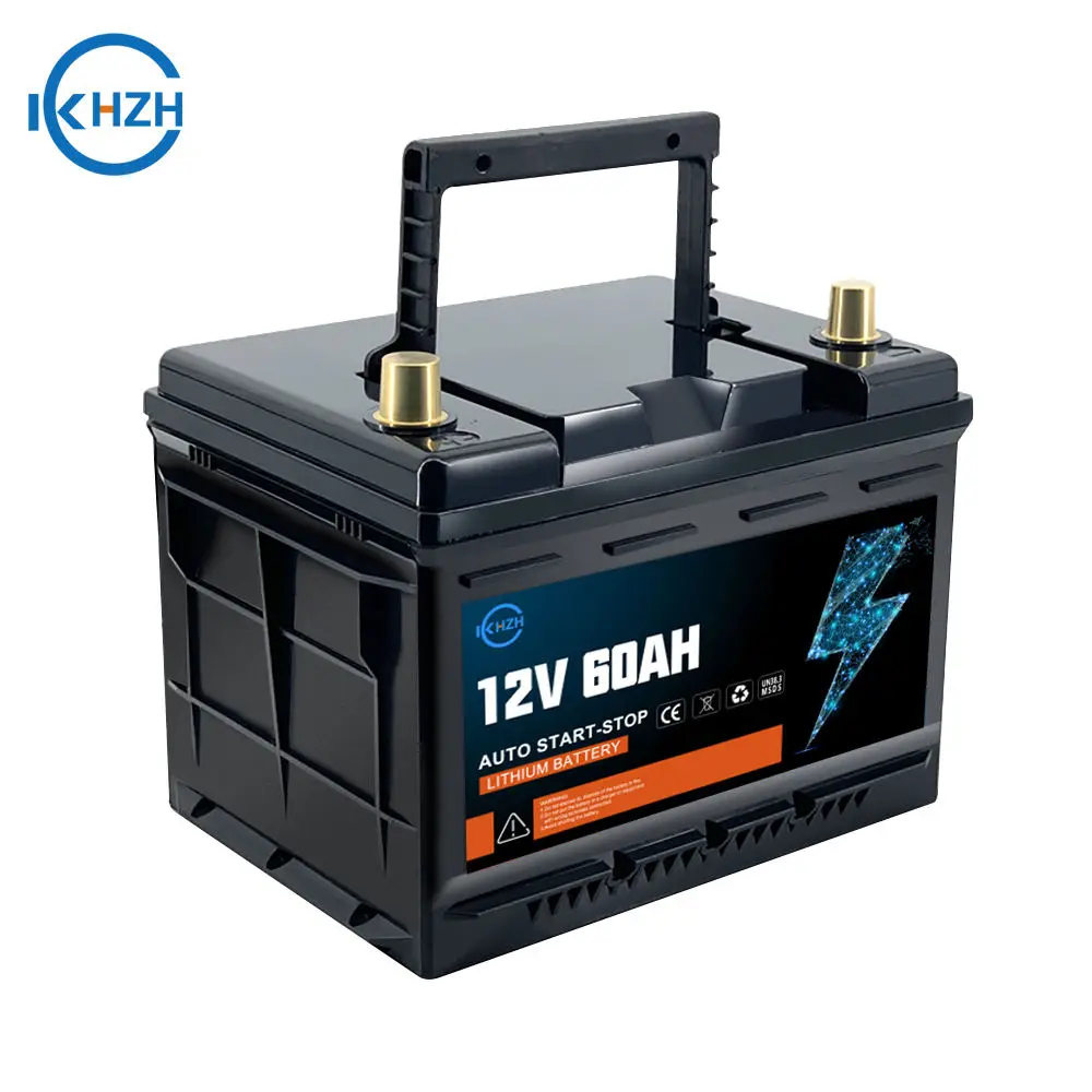 Keheng 12V 6 Dzm 20 Litio Battery 50Ah 60Ah 200 Amp Lifepo4 Car Starter Battery