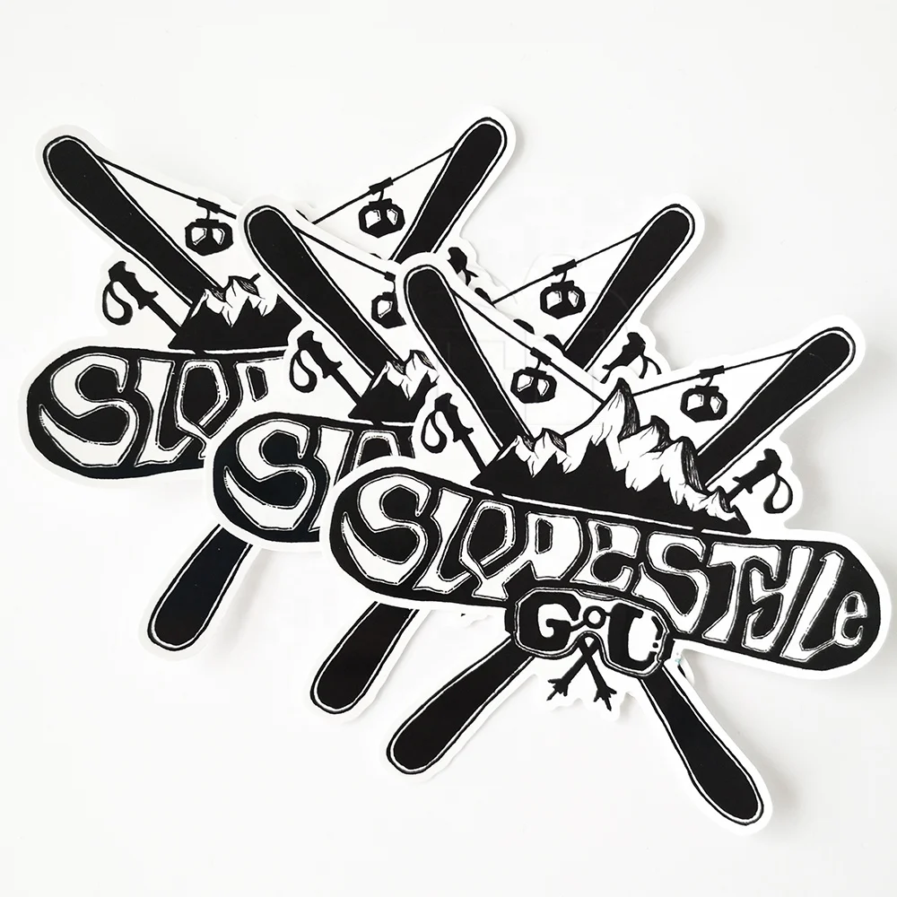 Hot Sale Waterproof Durable Vinyl Die Cut Sticker Double Side Printing Personalized Image Logo Label Custom Sticker for Business