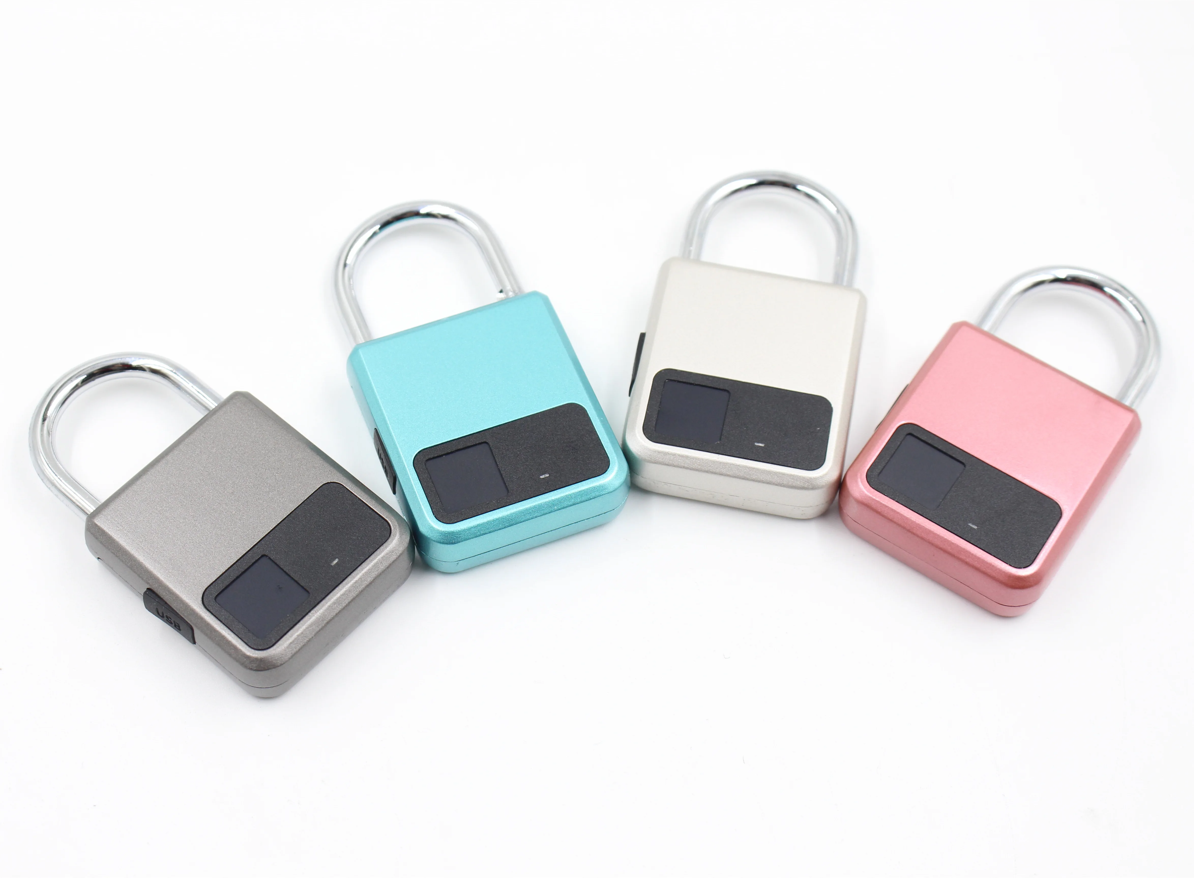 Новейший умный цветной безопасный биометрический навесной замок