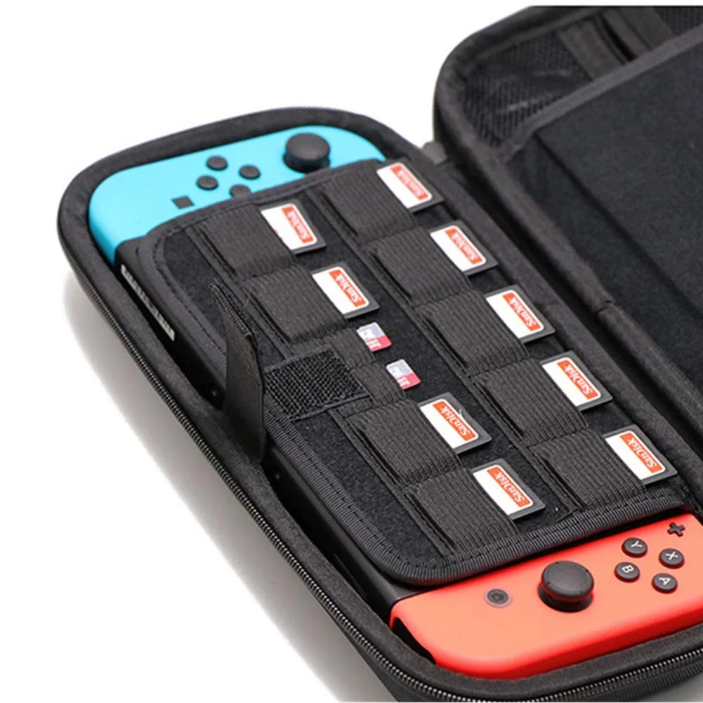 Durable Hard Custom EVA Video Game Case Nintendo Switch OLED and NS Console Travel Storage Bag
