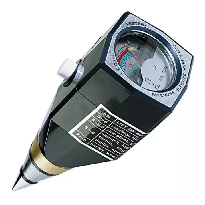 Top Sales Test Garden Plants Takemura DM 15 Soil Ph And Moisture Compact & Lightweight Meter Manufactured in Japanese Standards