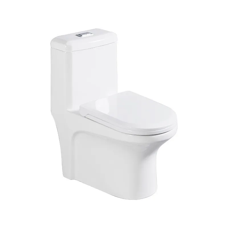 LANDOO Inodoros Ceramic Siphonic Sanitary Ware One Piece Toilet Bidet Strong Flow Toilet Bowl