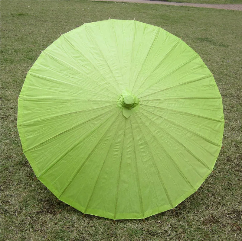 [I AM YOUR FANS ]Cheap Paper  Chinese Umbrella 84cm Wedding Decoration Gift Child Drawing Bamboo Crafts