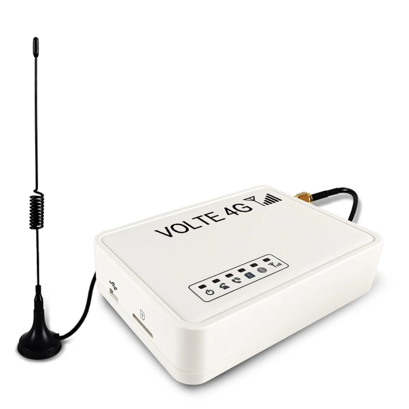 Сотовый фиксированный беспроводной терминал 4G GSM к аналоговому телефонному конвертеру для телекоммуникационного проекта