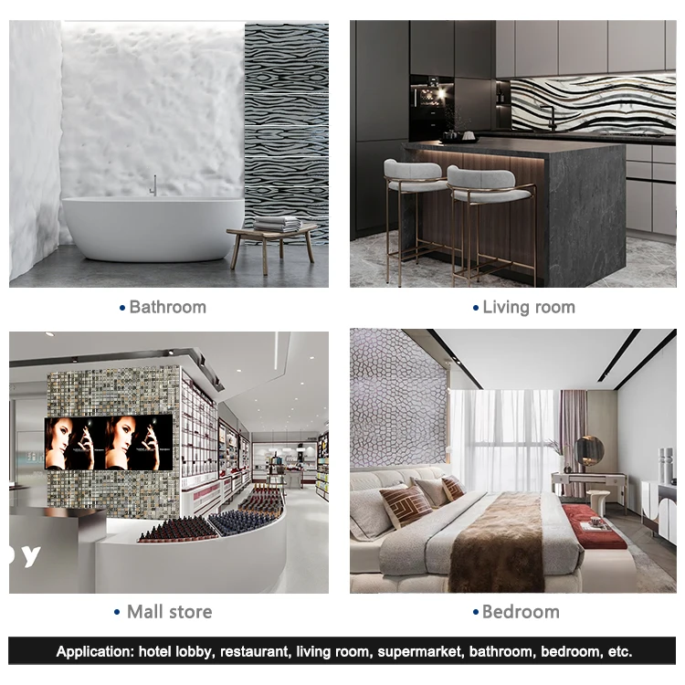 Fashional Style Bathroom Wall 3D Ceramic Tiles Price