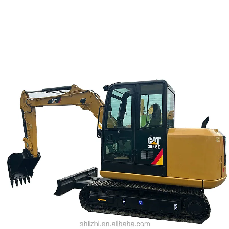 Вторая ручная машина для копания строительная CAT305.5e экскаватор высокого качества продажа по низкой цене