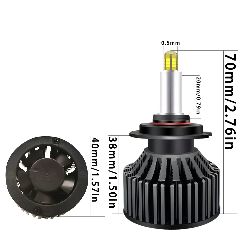  3D R1T 360 градусов 6 сторон 18000LM H11 Противотуманные фары H8 H4 h7 светодиодные HB3 9005 HB4 880 881 H27 LED H1 дальнего ближнего света автомобильные