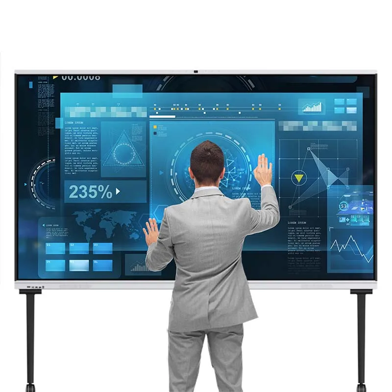 OEM ODM 55 Inch Monitor Smart DLED Smart Interact Board for Conference