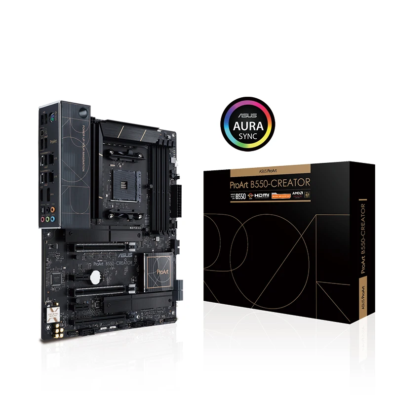 ASUS ProArt B550 CREATOR Box игровой ПК mootherboard B560 lga 1155 1150 AMD DRR4 itx h61 b250 smart msootherboards b660 z690
