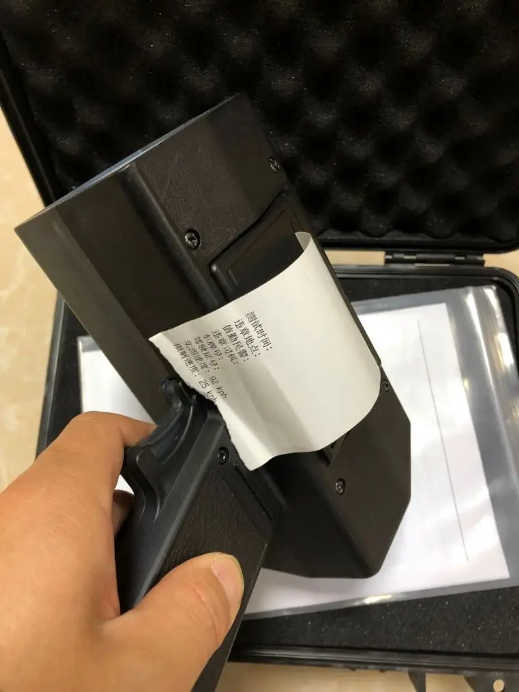 SH 1 Handheld Radar high-precision Vehicle Speed Test radar gun speed radar for Road vehicle speed measurement