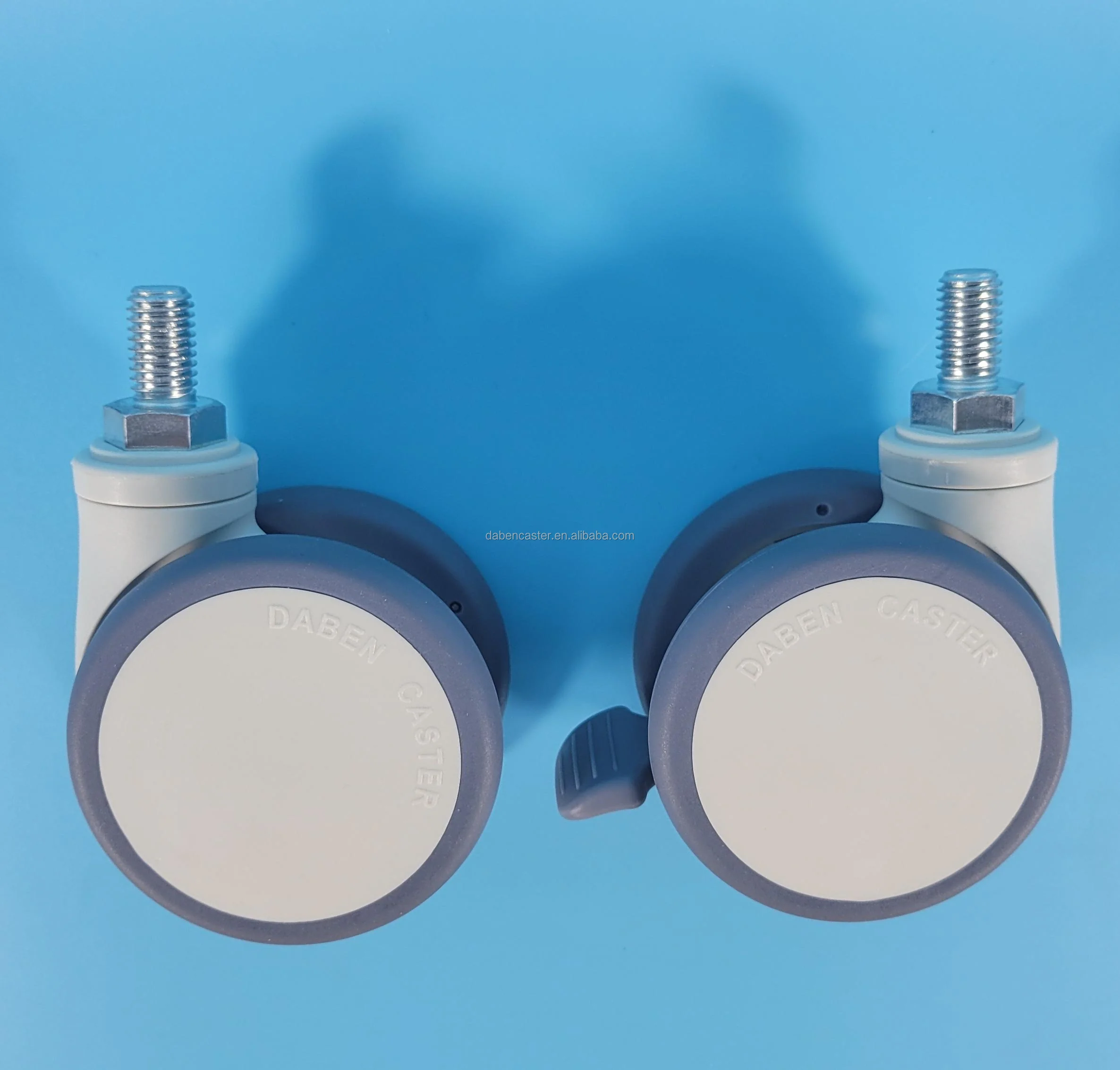 Factory Price 3 Inch  Double Wheels Furniture office Caster for hospital medical furniture Chair wheels