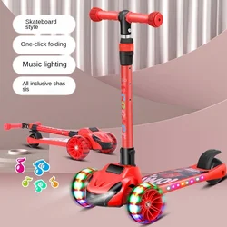 Factory direct hot sale kids scooter/3 wheel scooter kids with light /scooter