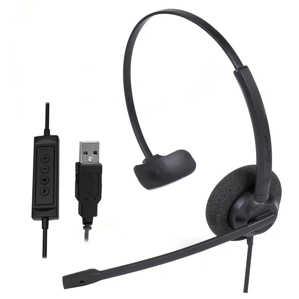 OEM Manufacturer Crystal-Clear Sound Headset Micro Communication Superior Noise Canceling for Professional Call Center PC