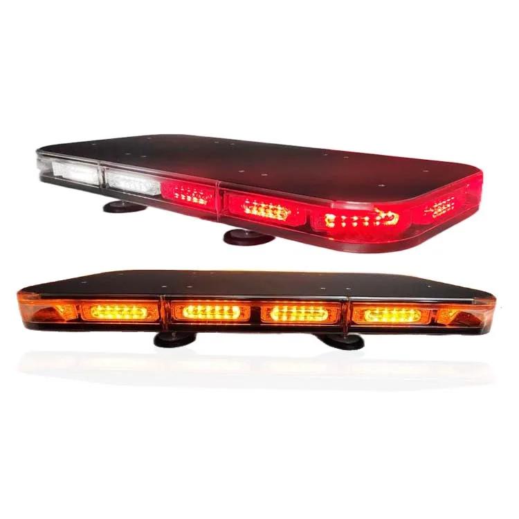 Starway 2022 Magnetic Amber emergency warning led light bar Red Led Mini Lightbar