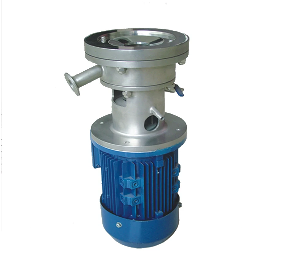 
Bottom Hygienic Vacuum GMP standard Dispersing Emulsifying Pump suitable for small capacity Emulsifier 