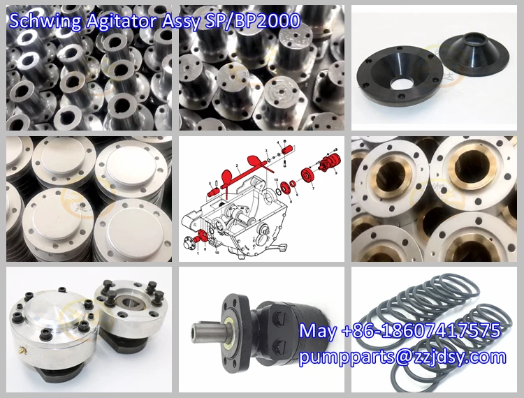 Customized or Standard NBR70 O ring  for Schwing Concrete Pump Agitator Assembly Spare Parts Or Accessories Sealing