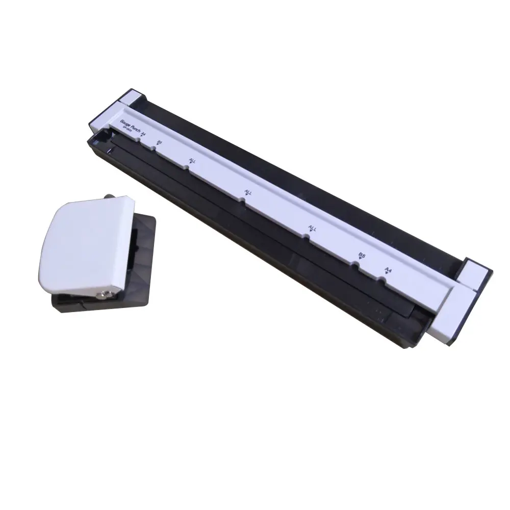 Office Stationery Multi-hole Paper Punch Carol Gauge Paper Hole Puncher Set for Crafting Book Binding