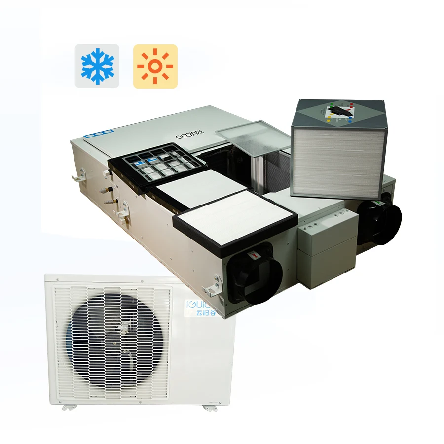 air recuperator price high quality ventilation with heat pump precool and preheat
