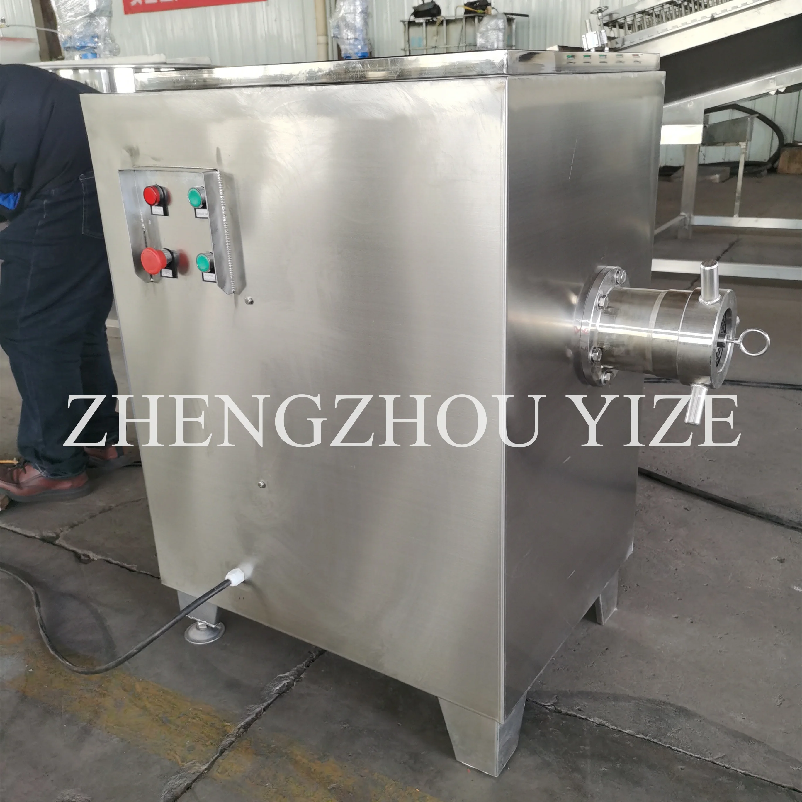 Mincer Electric Frozen Meat Grinder Process Stainless Steel Meat Mincing Machine Commercial Meat Chopper For Grinding Machine