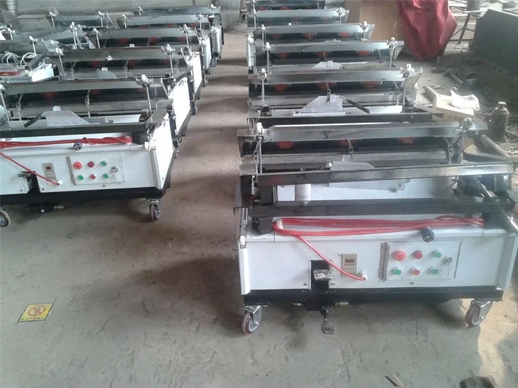 Building tools automatic plastering machine wall cement rendering machine