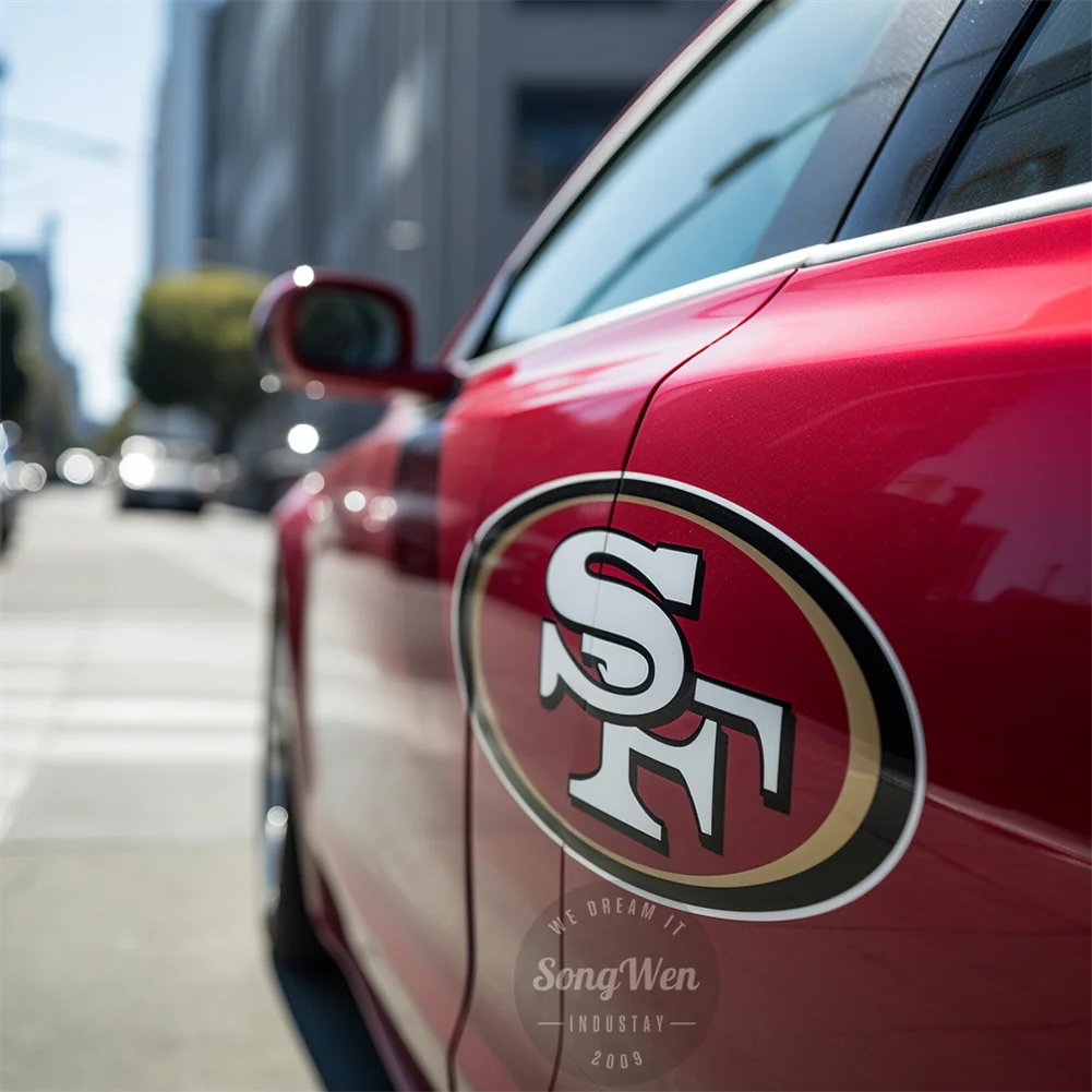 Weather Resistant Custom Car Window Sticker High Quality Print Auto Truck Transfer Decal Logo Sticker