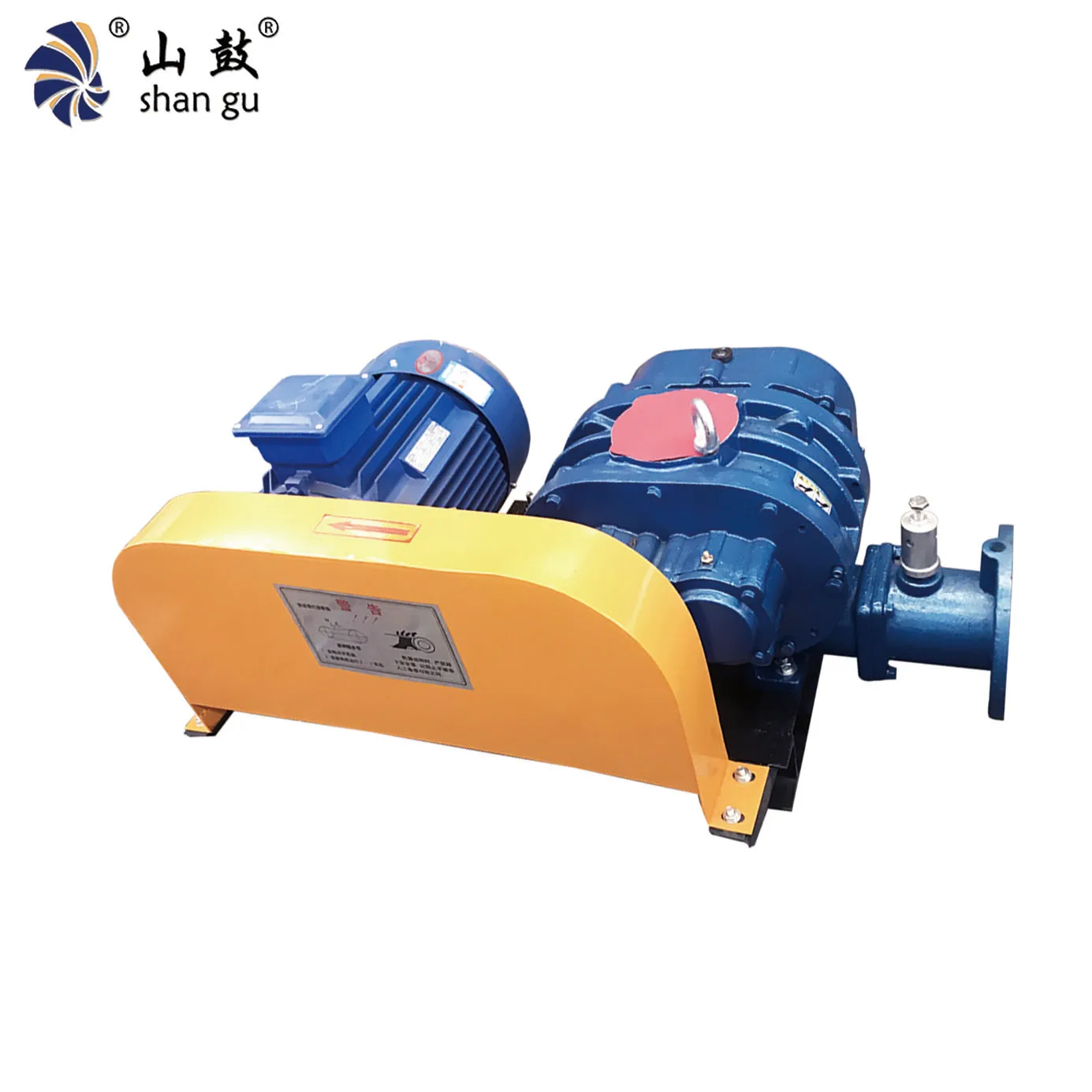 Low Noise Air Cooling RSR-80 Roots Air Blower Aqua Roots Blower For Pneumatic Conveying Ammonia Gas Roots Blower