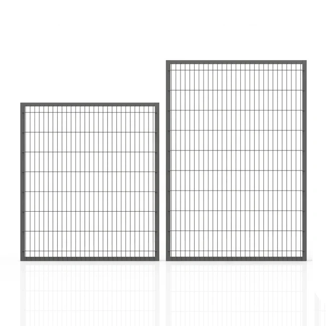 Security Guarding Industrial Fence 500*2000mm Machine Protect Fence Panel Wholesales Black Welded Wire Fence Mesh Panel
