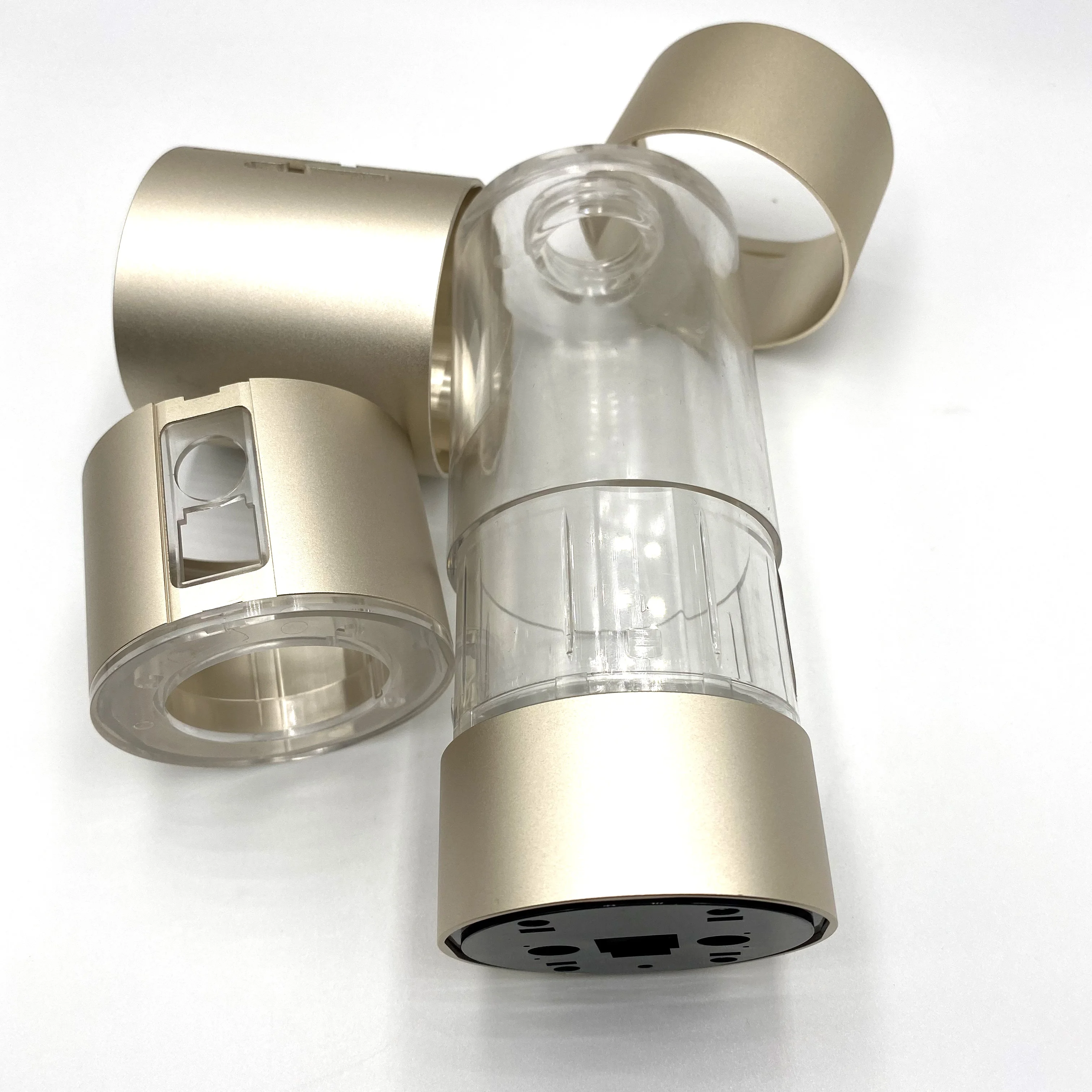 Portable Usb Rechargeable Water Electrolysis Ionizer Cup aluminium cover Rich Hydrogen Water Generator Bottle aluminium shell