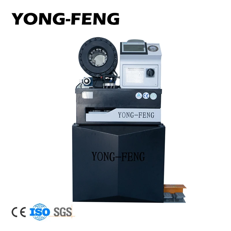 YONG-FENG Y120D Factory cost price hot-selling hydraulic hose crimper/crimping machine for 2 inch hydraulic hoses