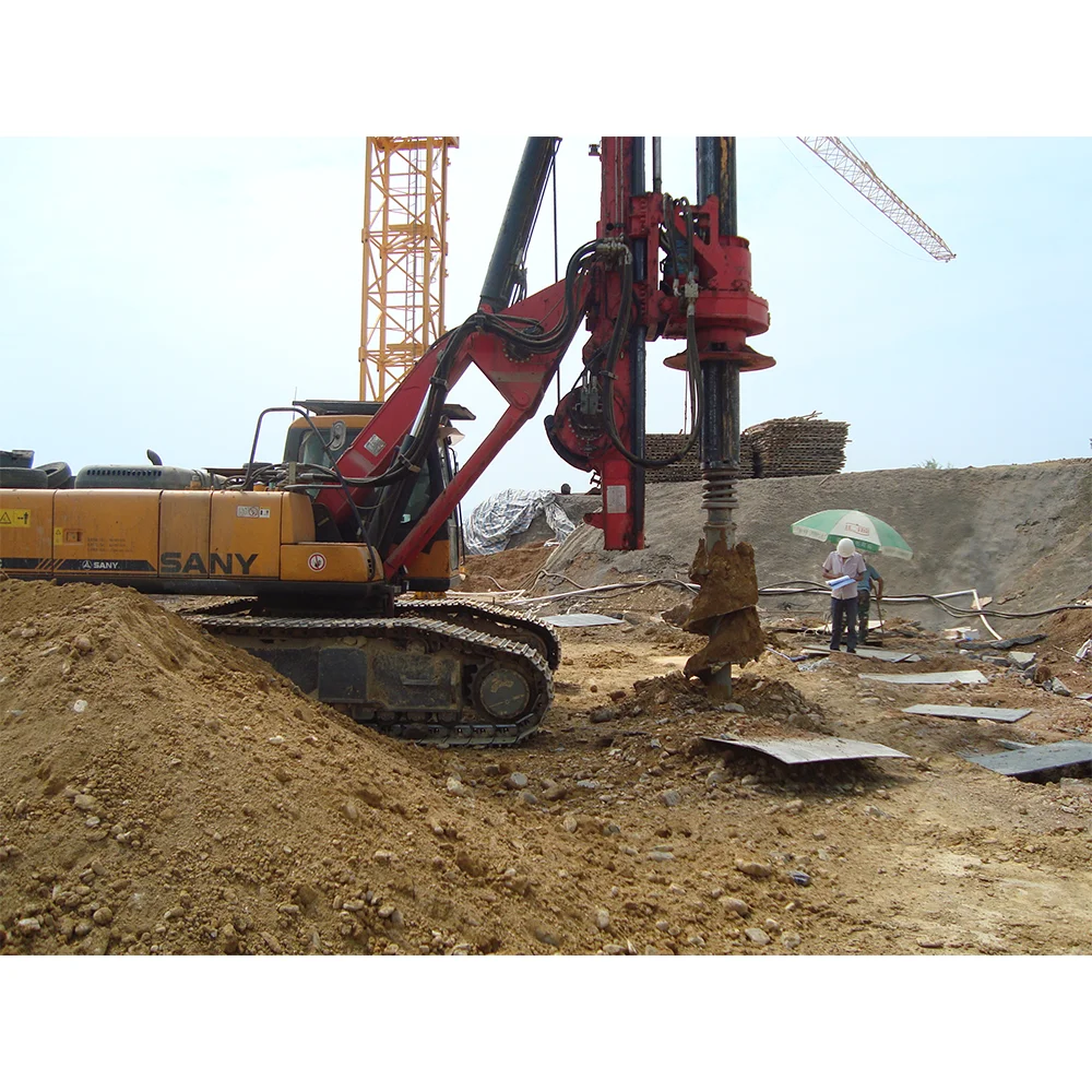 Foundation Drilling Tools Part Conical Spiral Mini Excavator Attachment Conical Auger Soil Auger Drill Bit