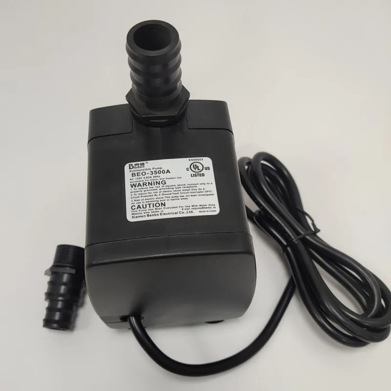 GS Certificate High Pressure 3500L/H  910GPH submersible water pump for garden fountain PUMP-3500A