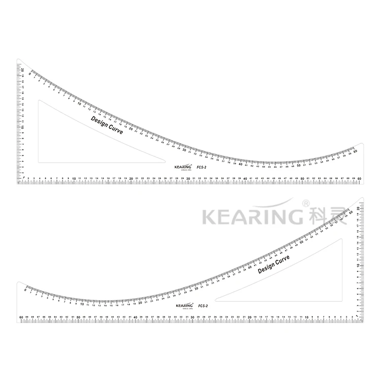 Kearing Kearing Manufacturer New Tailoring Template Curves Ruler Set for Fashion Design    # FCS-KIT