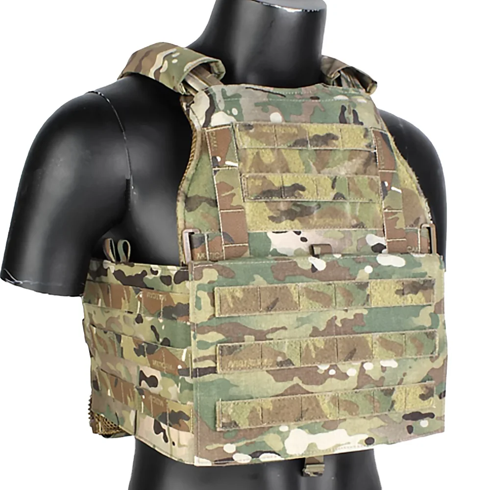 GRAY DOT SCARAB SC10 Tactical Vest Wide Fit Mayflower Outdoor Camo VT02