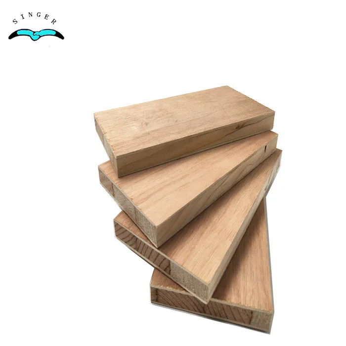 40mm 4x8 thickness / 3 ply pine  malacca finger jointed laminated solid wood core beech veneer / melamine film faced block board