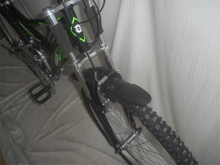 Full Suspension Frame V Brake  Mountain Bike with Bicicletas double crown suspension Bicycle