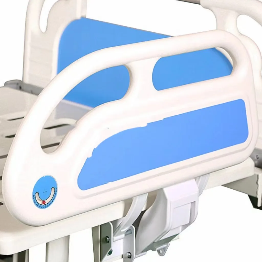 Emergency Icu Room Patient Bed Hospital Bed Accessory Castor Handrail Hospital Bed Accessory ABS Plastic Side Rail For Sale