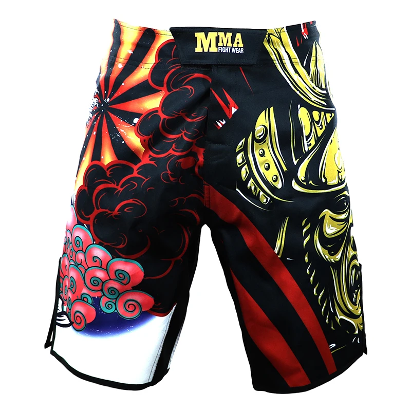 MMA Fight Shorts Breathable Boxing Trunks Outdoor Running Fitness Shorts