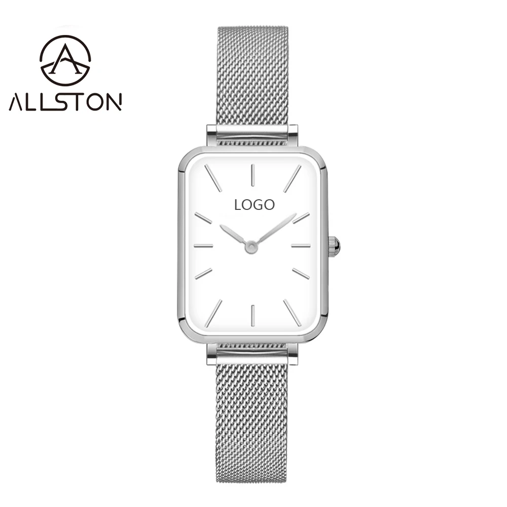 Alston минималистский Золотой reloj ASN-40 2024 новейший популярный кварцевый механизм оптом от производителя студенческих часов