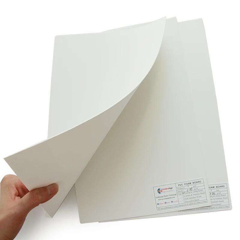Thailand pvc foam board plastic kitchen cabinet plaswood pvc sheets