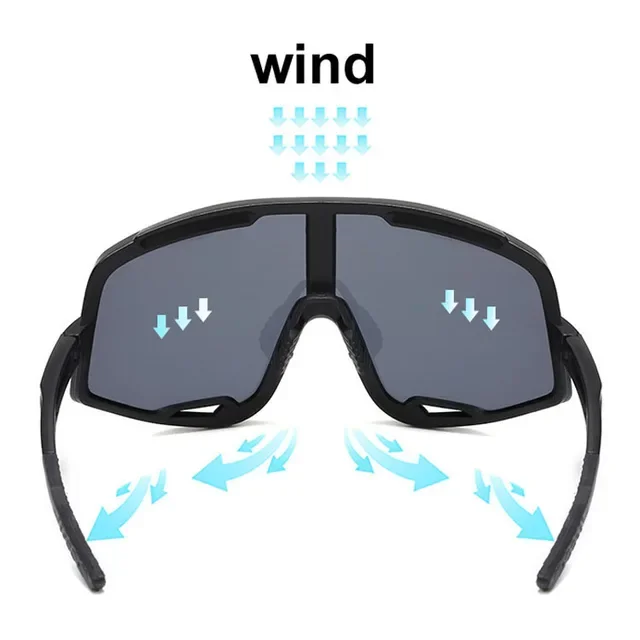 Outdoor sunglasses, sports, cycling, sun protection, fashionable driving, fishing, sun protection, plastic bicycle glasses