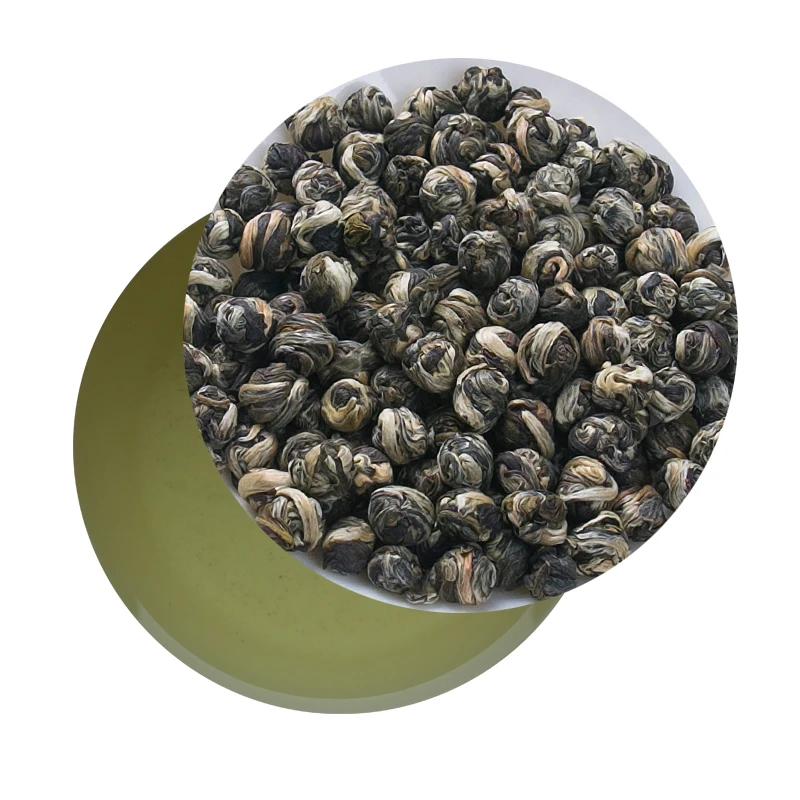 
 Высшее качество, органический жемчуг жасмина, дракон, листовой зеленый чай  