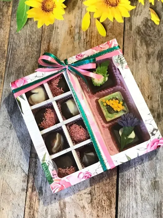 Коробка для упаковки шоколада