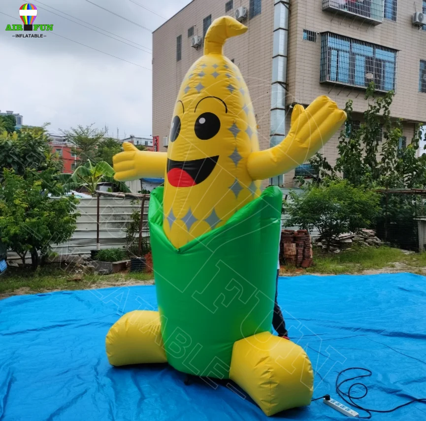AIRFUN Inflatable Giant Maize Model Business Activity Farm Festival Decorated with Nylon Inflatable Corn Balloon for Promotion