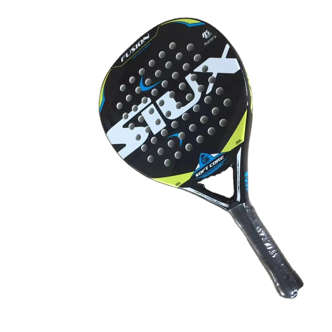 UNIKER  Professional Beach padel racchetta with Carbon fiber surface padel racket
